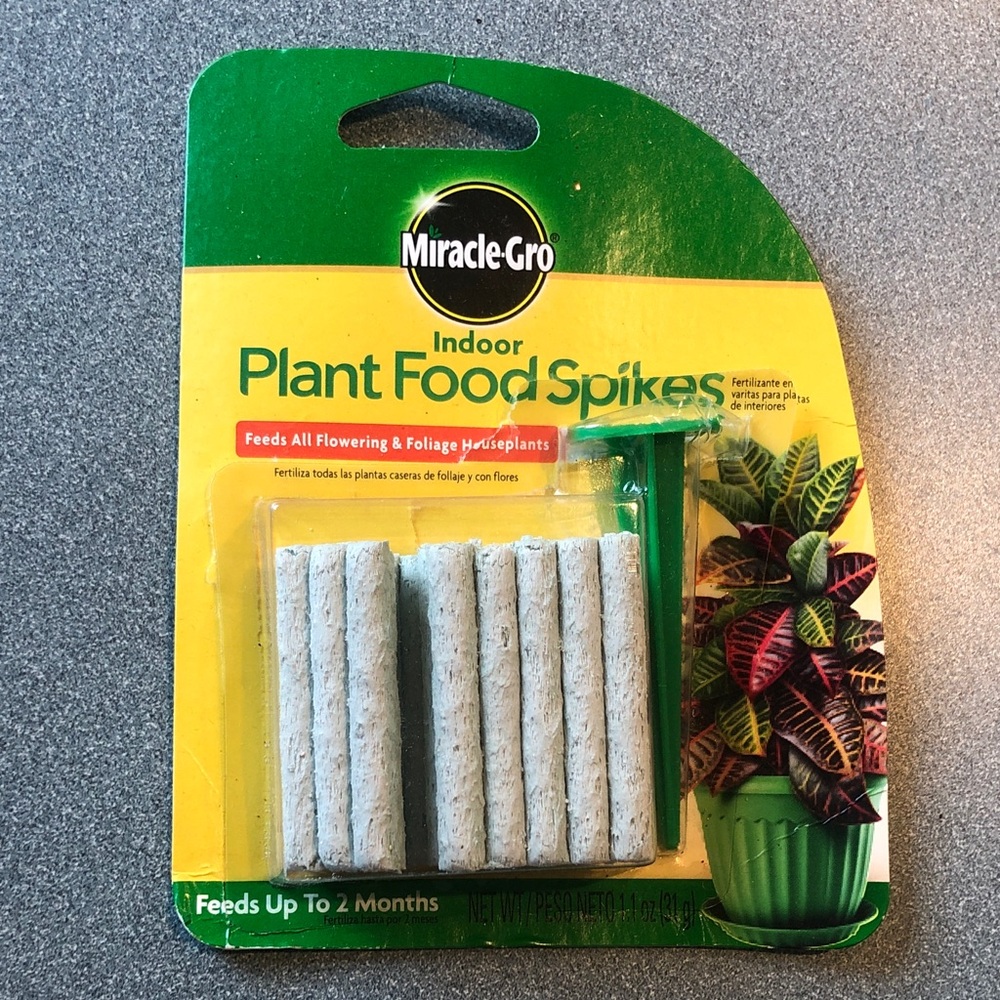 Miracle-Gro Indoor Plant Food Spikes